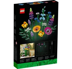 LEGO Icons Bukiet z polnych kwiatów – klocki konstrukcyjne