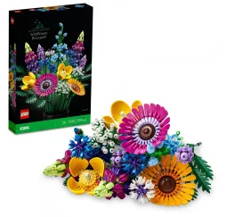 LEGO Icons Bukiet z polnych kwiatów – klocki konstrukcyjne
