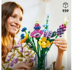 LEGO Icons Bukiet z polnych kwiatów – klocki konstrukcyjne