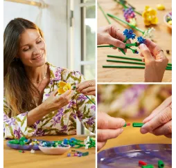 LEGO Icons Bukiet z polnych kwiatów – klocki konstrukcyjne