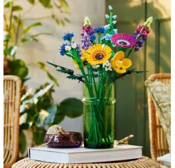 LEGO Icons Bukiet z polnych kwiatów – klocki konstrukcyjne