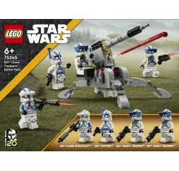 LEGO Star Wars żołnierze-klony 501. legionu – klocki konstrukcyjne