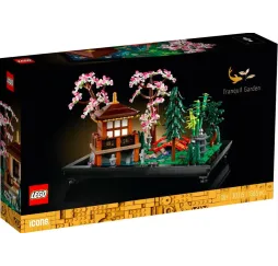 LEGO Icons Zaciszny ogród – klocki konstrukcyjne dla dorosłych