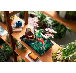 LEGO Icons Zaciszny ogród – klocki konstrukcyjne dla dorosłych