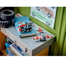 LEGO Creator Ciężarówka i helikopter – klocki konstrukcyjne 7+