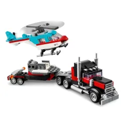 LEGO Creator Ciężarówka i helikopter – klocki konstrukcyjne 7+