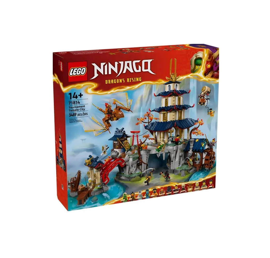 LEGO Ninjago Turniejowe miasto – klocki konstrukcyjne dla 14+