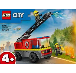 LEGO City Wóz strażacki z drabiną – klocki konstrukcyjne 4+