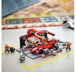 LEGO City F1 Pit stop Ferrari – klocki konstrukcyjne dla dzieci