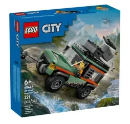 LEGO City Górska ciężarówka 4x4 – klocki konstrukcyjne 6+