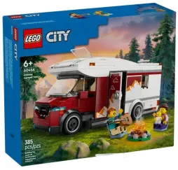 LEGO City Wakacyjny kamper – klocki konstrukcyjne dla dzieci 6+