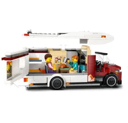 LEGO City Wakacyjny kamper – klocki konstrukcyjne dla dzieci 6+