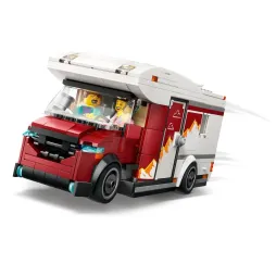 LEGO City Wakacyjny kamper – klocki konstrukcyjne dla dzieci 6+
