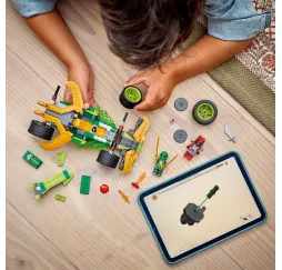 LEGO Ninjago Samochód Lloyda pull-back – klocki konstrukcyjne