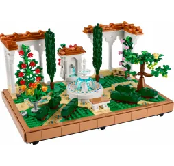LEGO Icons Fontanna w ogrodzie – klocki konstrukcyjne dla dorosłych