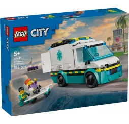 LEGO City Karetka pogotowia – klocki konstrukcyjne dla dzieci