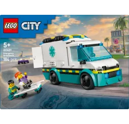 LEGO City Karetka pogotowia – klocki konstrukcyjne dla dzieci
