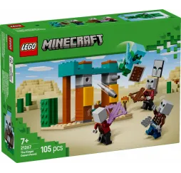 LEGO Minecraft Pustynny patrol złosadników – klocki konstrukcyjne
