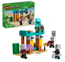 LEGO Minecraft Pustynny patrol złosadników – klocki konstrukcyjne
