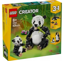 LEGO Creator Dzikie zwierzęta: rodzina pand – klocki konstrukcyjne