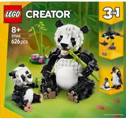 LEGO Creator Dzikie zwierzęta: rodzina pand – klocki konstrukcyjne
