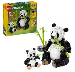 LEGO Creator Dzikie zwierzęta: rodzina pand – klocki konstrukcyjne
