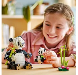 LEGO Creator Dzikie zwierzęta: rodzina pand – klocki konstrukcyjne