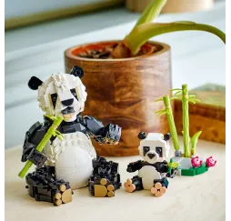 LEGO Creator Dzikie zwierzęta: rodzina pand – klocki konstrukcyjne