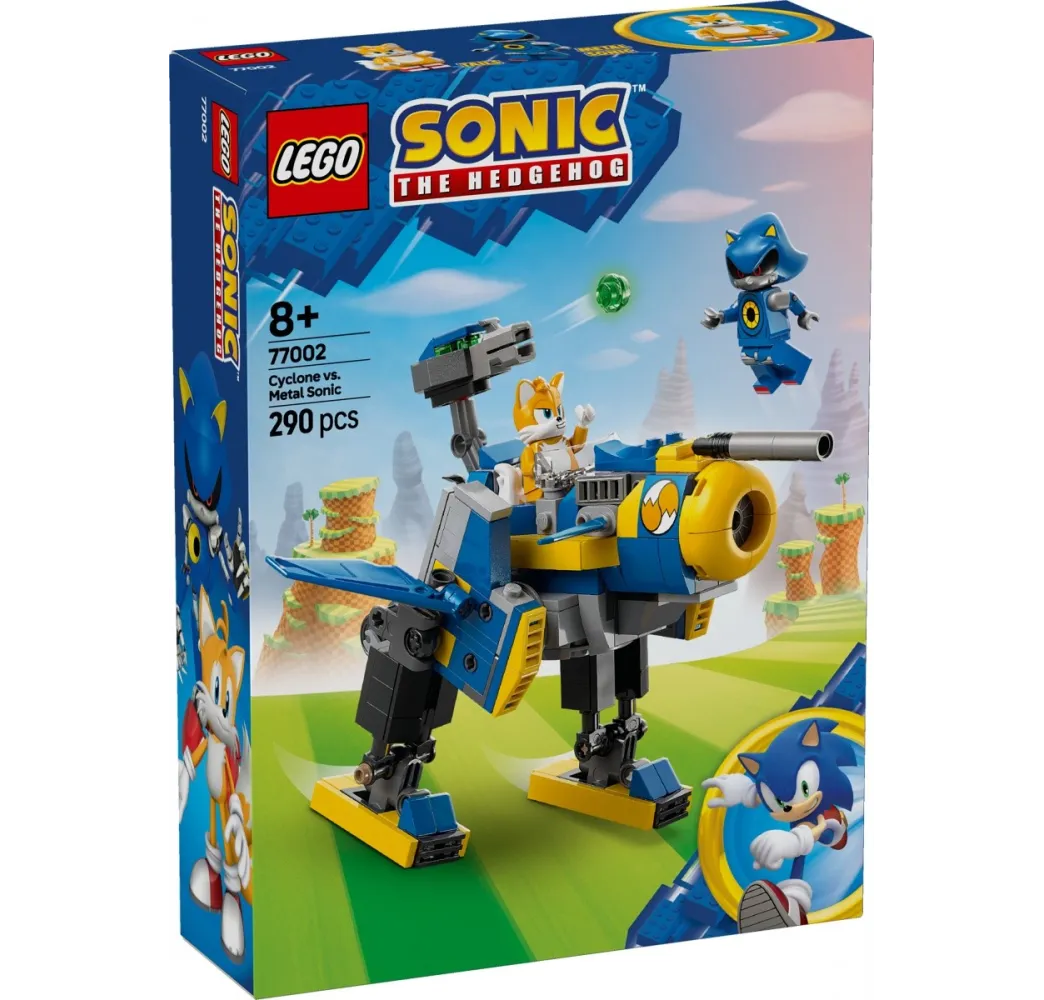 LEGO Sonic Cyclone kontra Metal Sonic – klocki konstrukcyjne 8+
