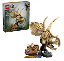 LEGO Jurassic World czaszka triceratopsa – klocki konstrukcyjne