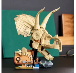 LEGO Jurassic World czaszka triceratopsa – klocki konstrukcyjne