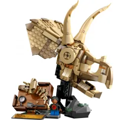 LEGO Jurassic World czaszka triceratopsa – klocki konstrukcyjne