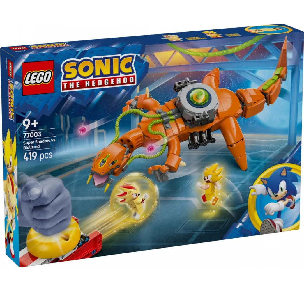 LEGO Sonic Super Shadow kontra Biolizard – klocki konstrukcyjne