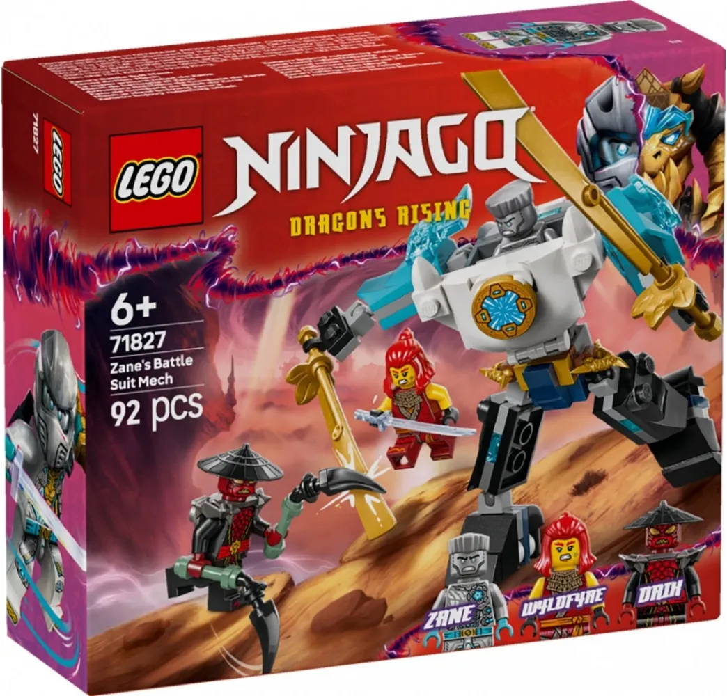 LEGO Ninjago Mech Zanea – klocki konstrukcyjne dla dzieci 6+