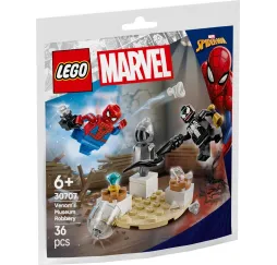 LEGO Super Heroes Napad Venoma – klocki konstrukcyjne Marvel 6+