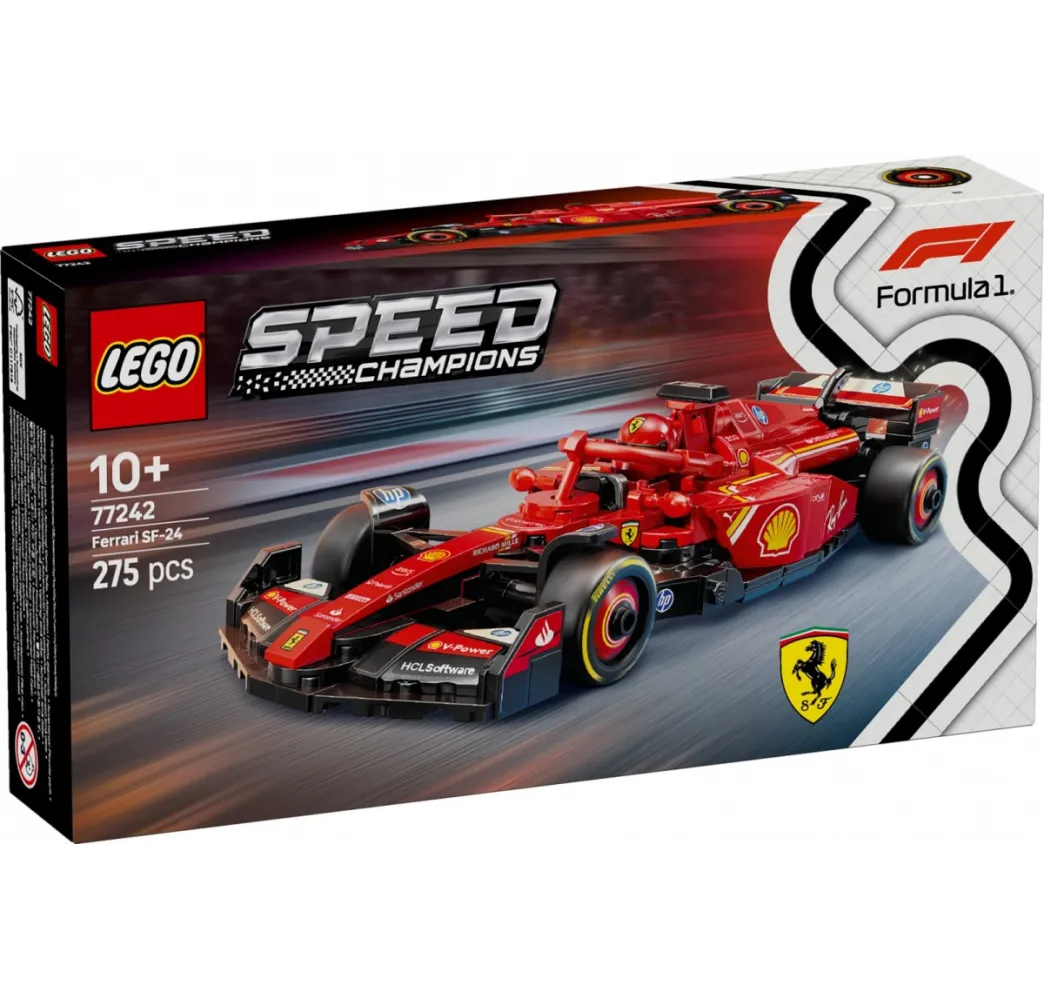 LEGO Speed Champions Ferrari SF-24 – klocki konstrukcyjne dla dzieci