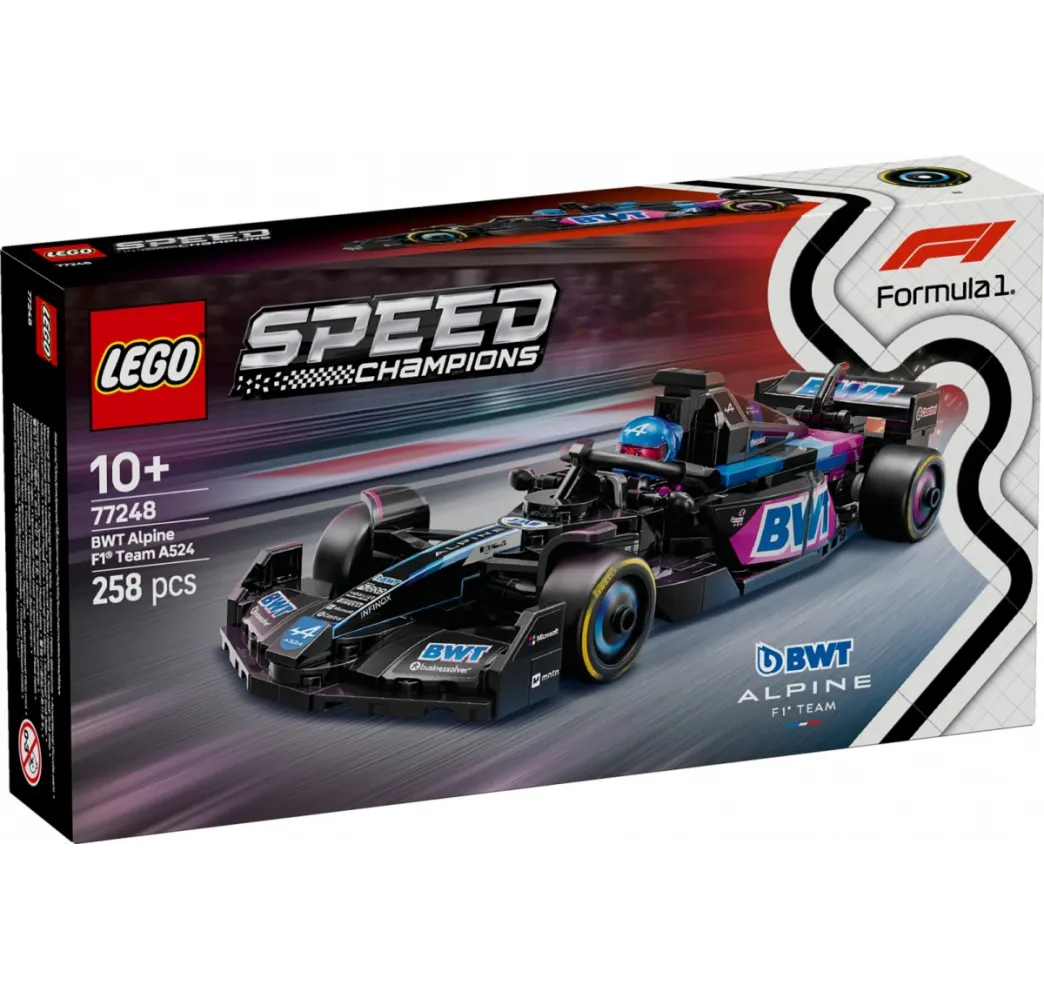 LEGO Speed Champions Bolid F1 Alpine – klocki konstrukcyjne 10+