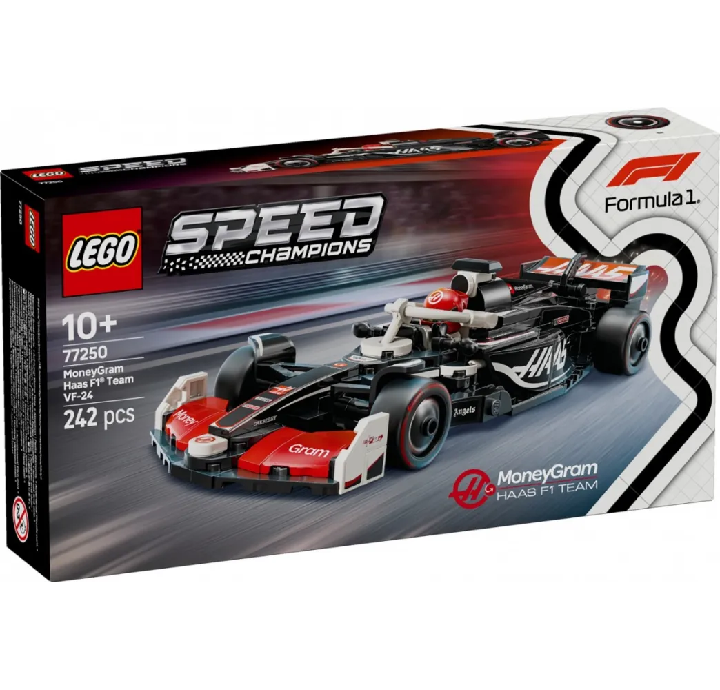 LEGO Speed Champions Bolid F1 Haas – klocki konstrukcyjne 10+