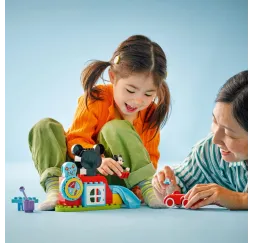 LEGO DUPLO Klub Myszki Miki i samochód – klocki edukacyjne