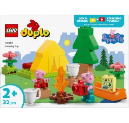 LEGO DUPLO Peppa Pig Wyprawa na biwak – klocki konstrukcyjne