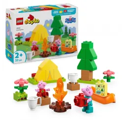 LEGO DUPLO Peppa Pig Wyprawa na biwak – klocki konstrukcyjne