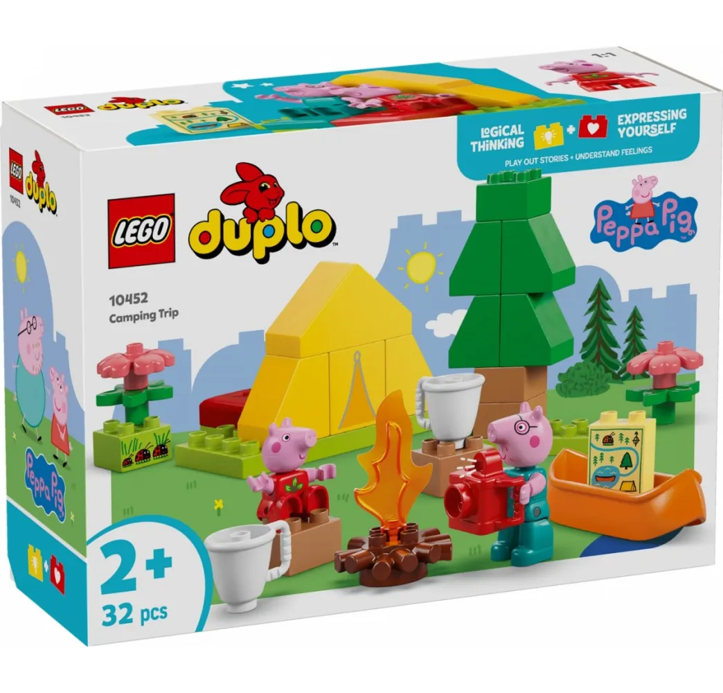 LEGO DUPLO Peppa Pig Wesołe miasteczko – klocki konstrukcyjne