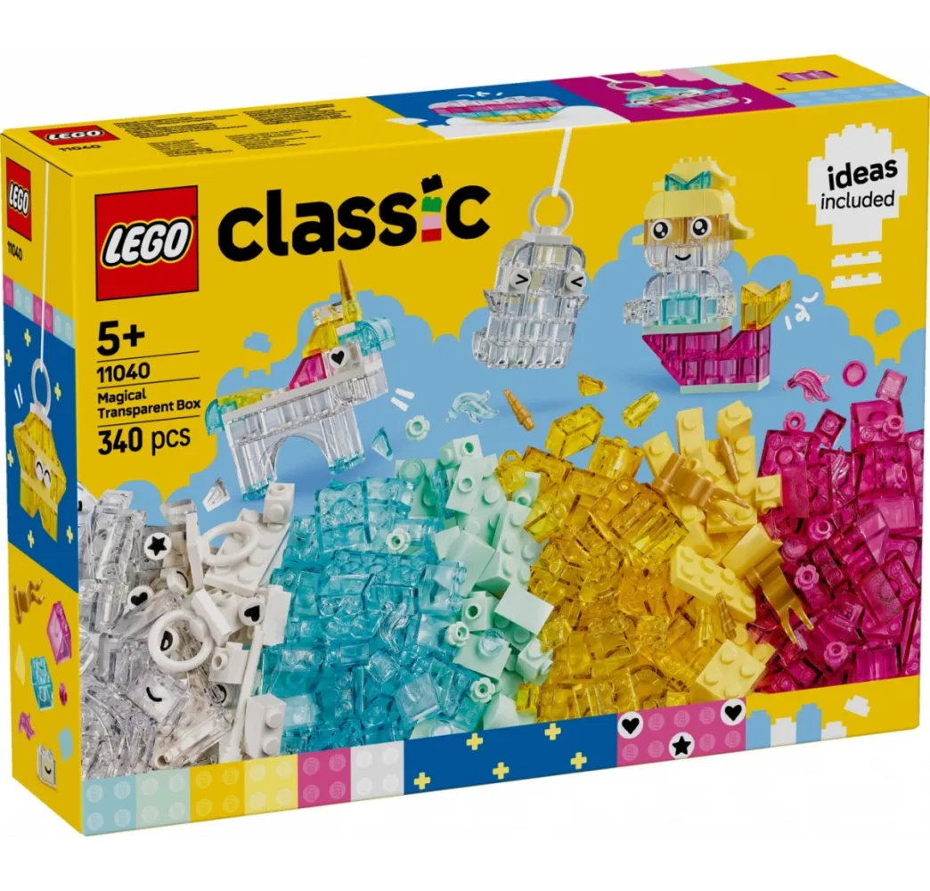 LEGO Classic Magiczny zestaw – klocki konstrukcyjne dla dzieci