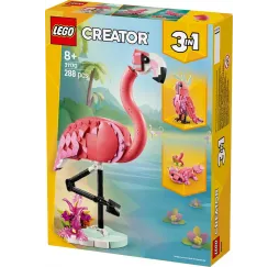 LEGO Creator Dzikie zwierzęta: różowy flaming – klocki konstrukcyjne