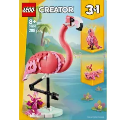 LEGO Creator Dzikie zwierzęta: różowy flaming – klocki konstrukcyjne