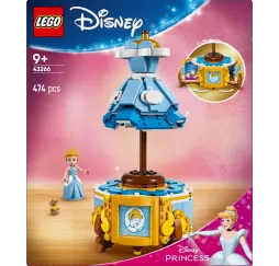 LEGO Disney Suknia Kopciuszka – klocki konstrukcyjne dla dziewczynek