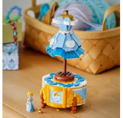 LEGO Disney Suknia Kopciuszka – klocki konstrukcyjne dla dziewczynek