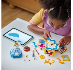 LEGO Disney Suknia Kopciuszka – klocki konstrukcyjne dla dziewczynek