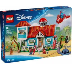 LEGO Disney Domek na plaży Lilo i Stitcha – klocki konstrukcyjne