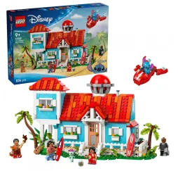 LEGO Disney Domek na plaży Lilo i Stitcha – klocki konstrukcyjne